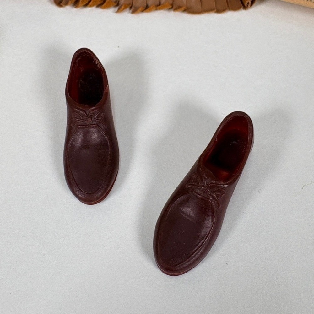 Vintage 1960s Ken Doll and Clothing Lot Blonde Painted Hair Jacket Shorts Shoes - Picture 11 of 14